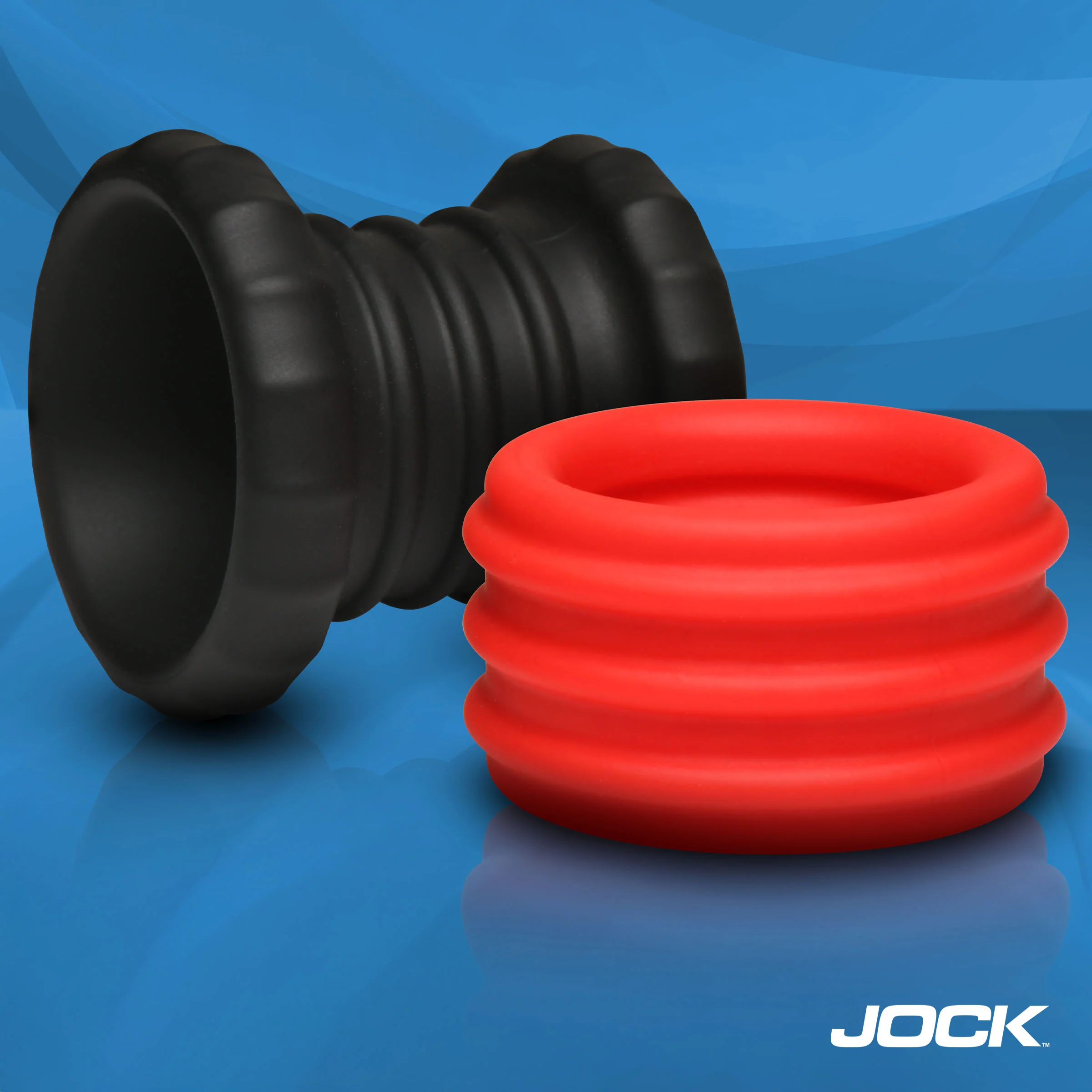 2-in-1 Silicone Cock Ring