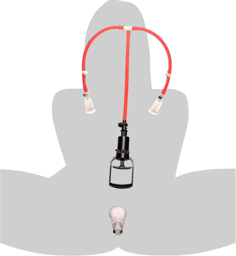 3-Way Suck Her Nipple and Clit Pump System