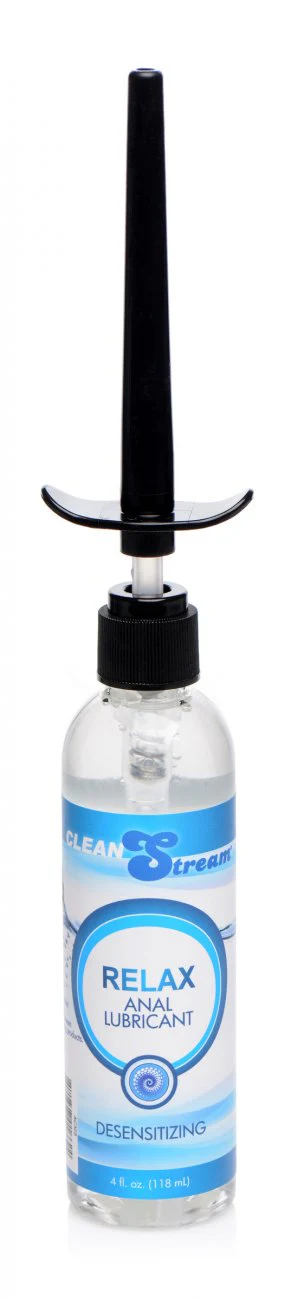 4oz CleanStream Relax Desensitizing Anal Lube with Injector Kit - Image 5