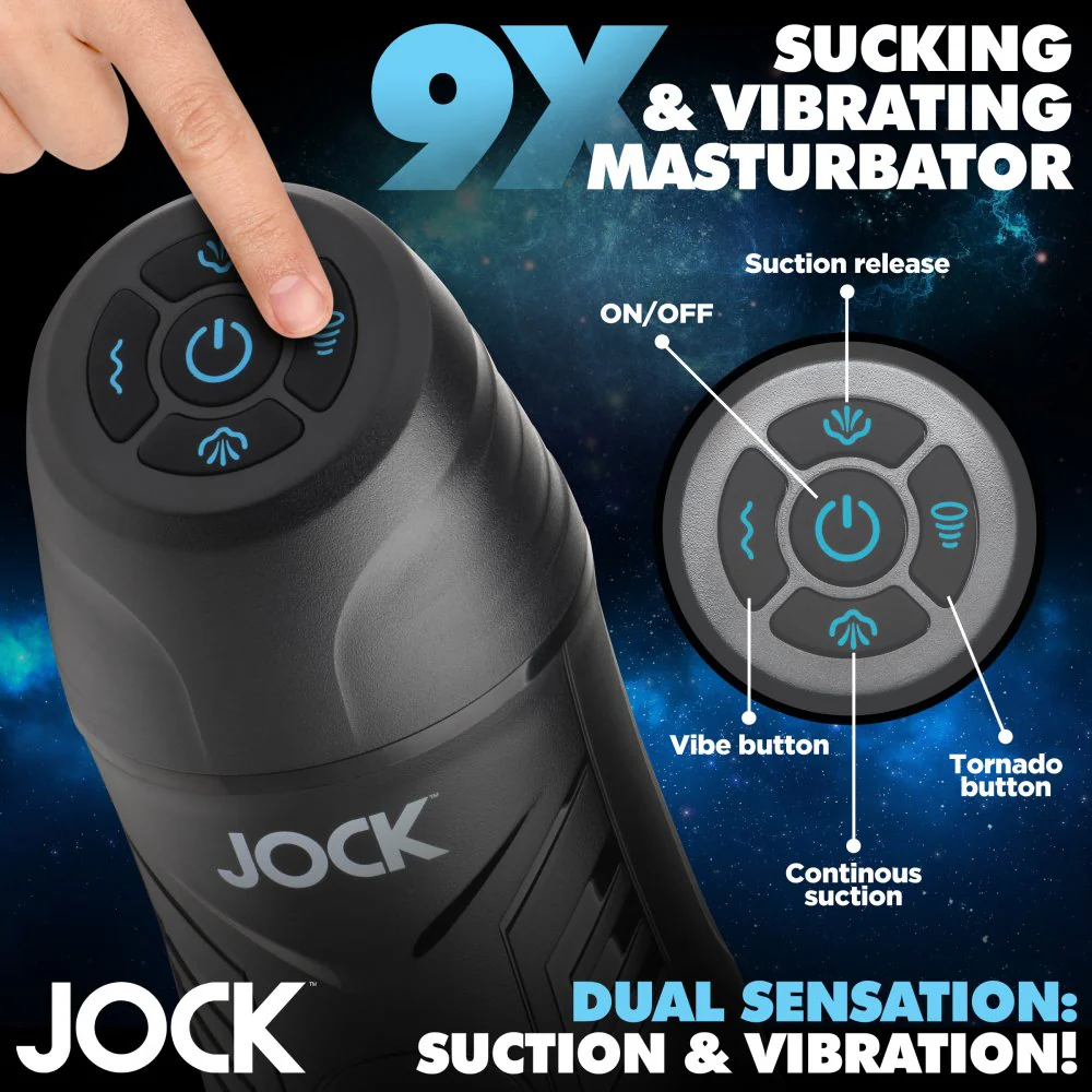 9X Sucking and Vibrating Masturbator - Image 3