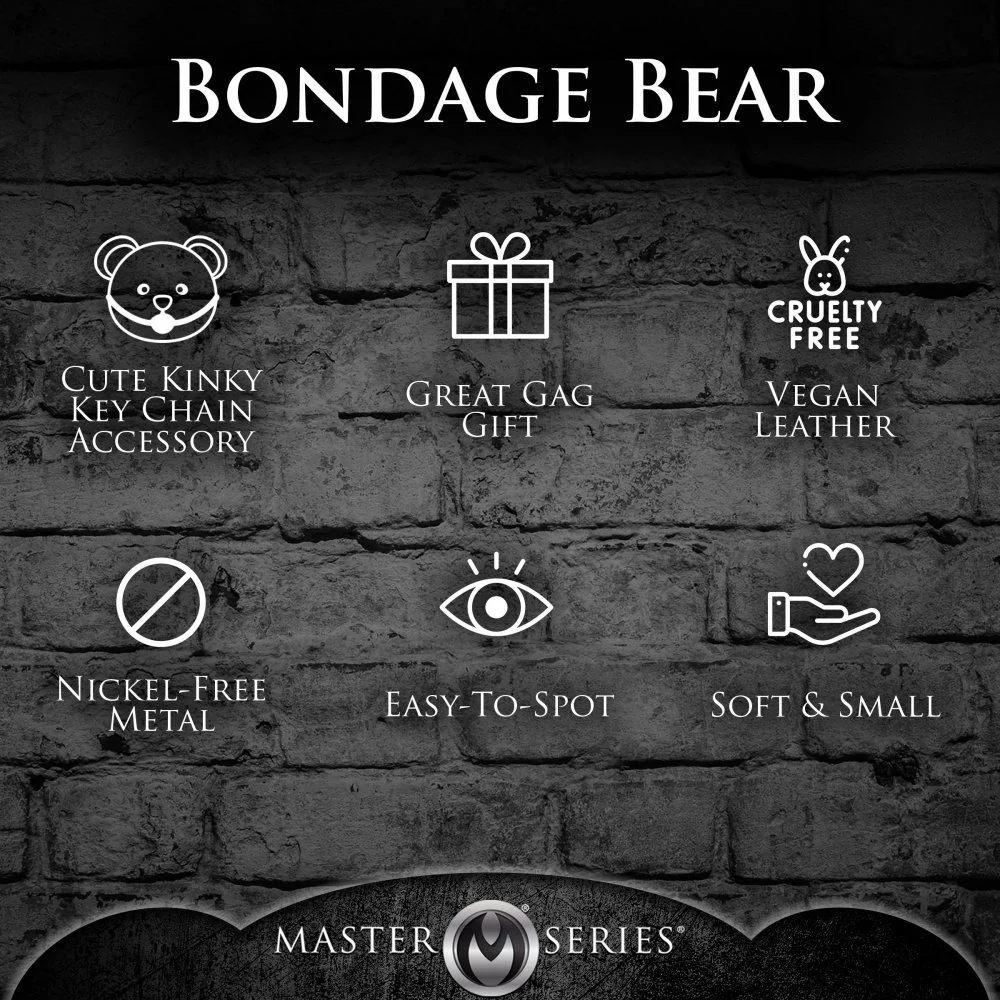 BDSM Teddy Bear Keychain - Image 5