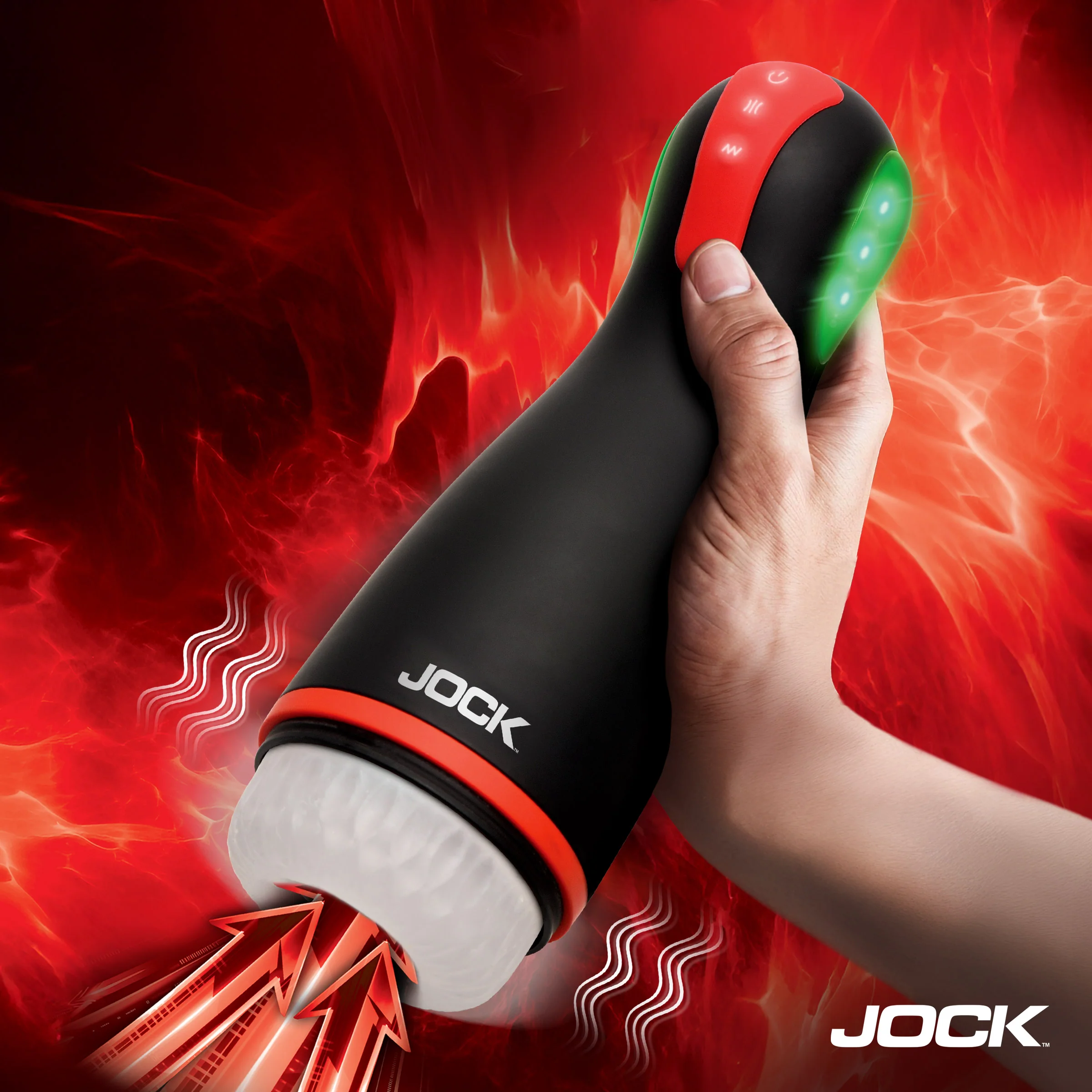 Blaze Vibrating, Sucking, & Warming Masturbator
