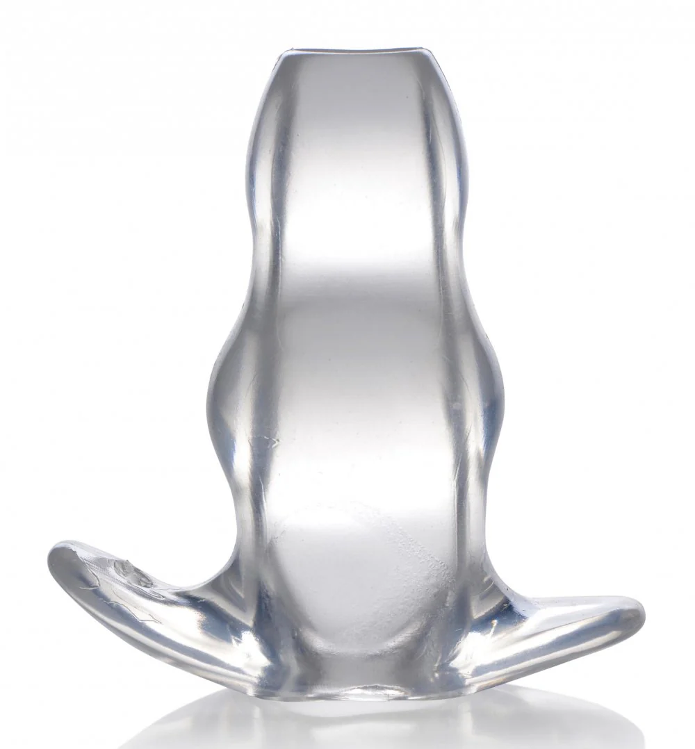Clear View Hollow Anal Plug