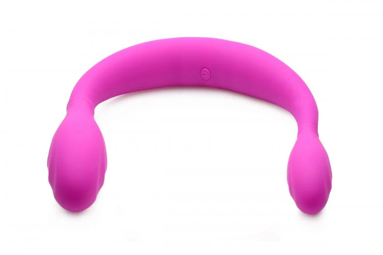 Double Thump 7x Rechargeable Silicone Double Dildo - Image 5