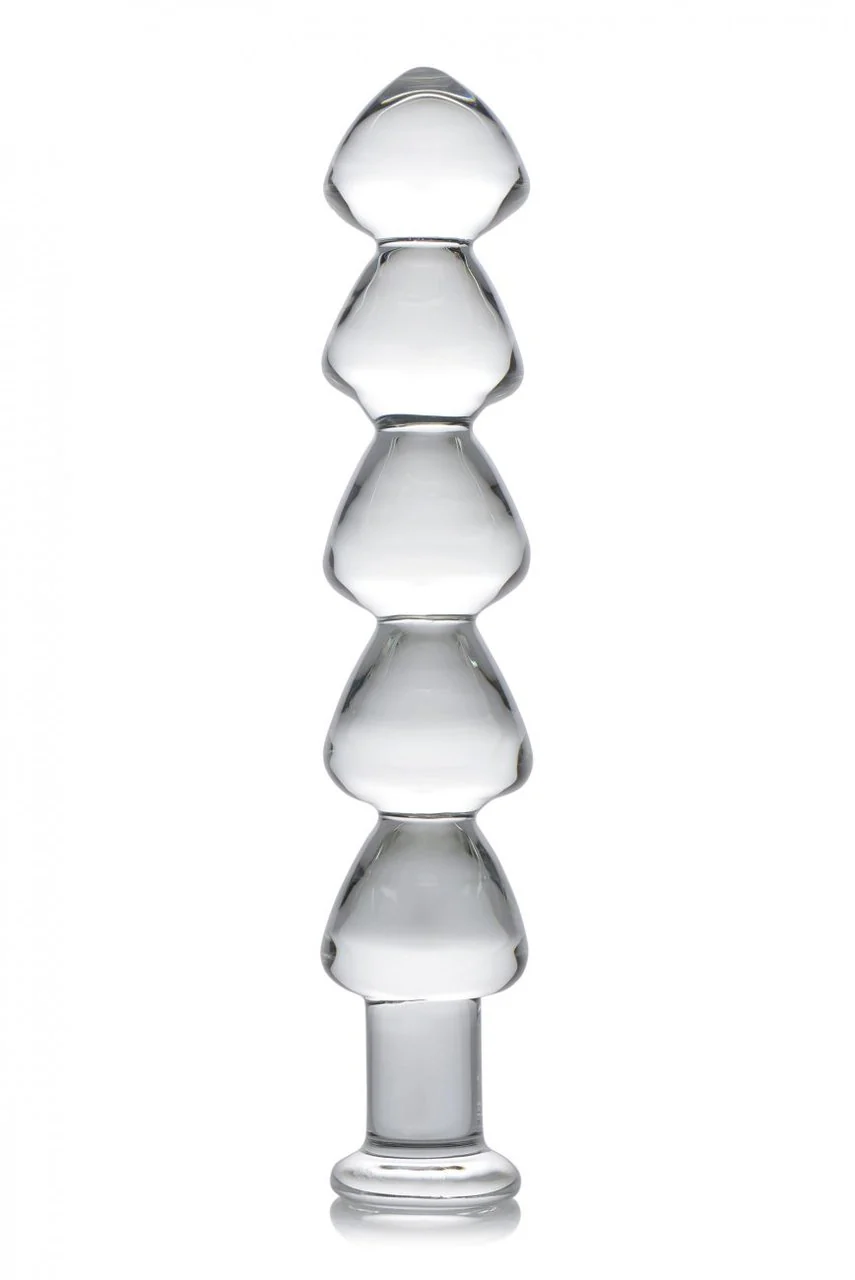 Drops Anal Link Glass Dildo