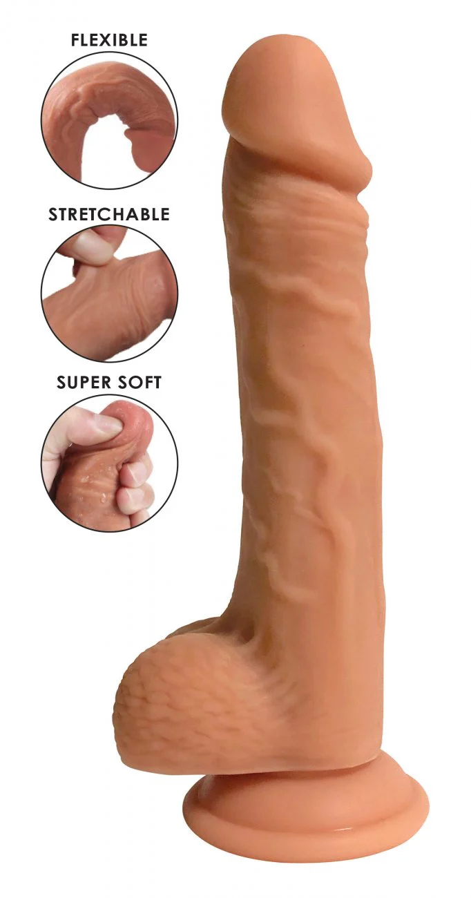 Easy Riders Dual Density Silicone Dildo - Image 2