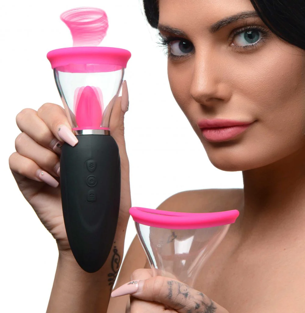 Lickgasm Mini 10X Silicone Licking and Sucking Stimulator - Image 2