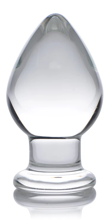 Molten Wide Glass Butt Plug