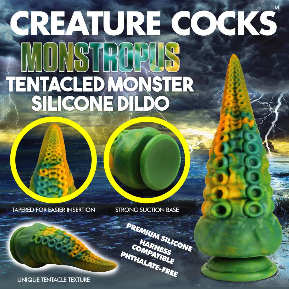 Monstropus Tentacled Monster Silicone Dildo - Image 2