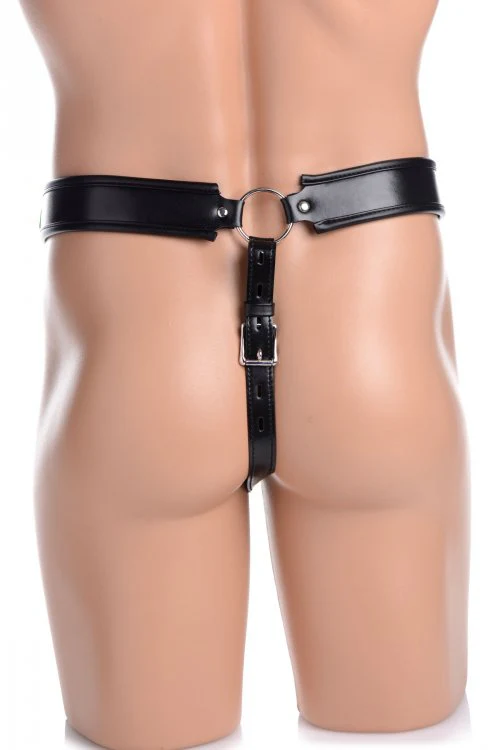 Netted Male Chastity Jock - Image 2