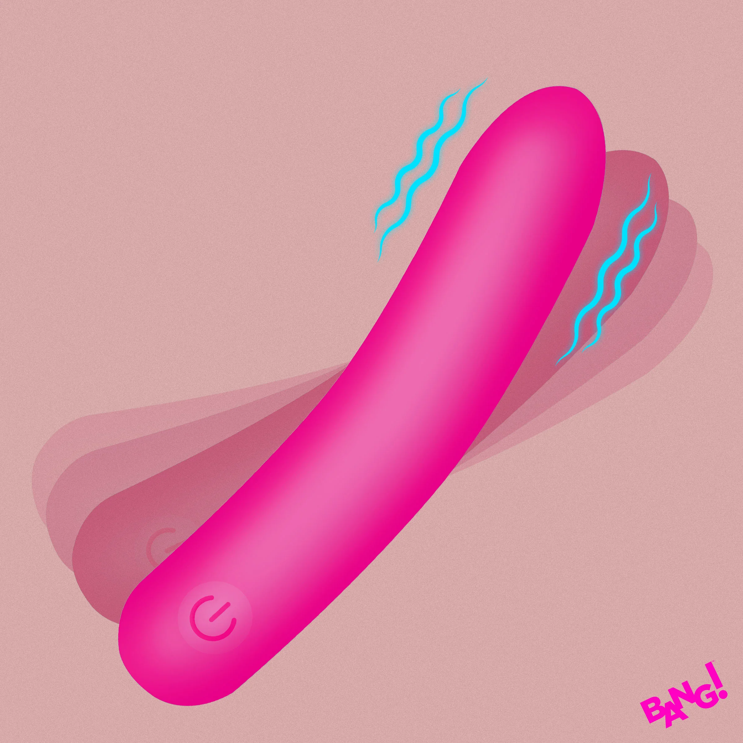 Tapered Flexible Silicone Bullet