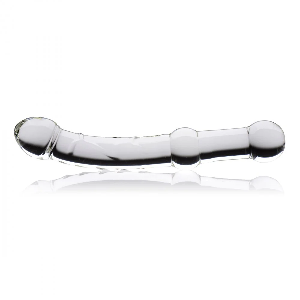 The Prana Thrusting Glass Dildo - Image 2