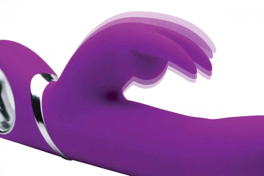 Twirly 66X Spinning Silicone Rabbit Vibrator - Image 2
