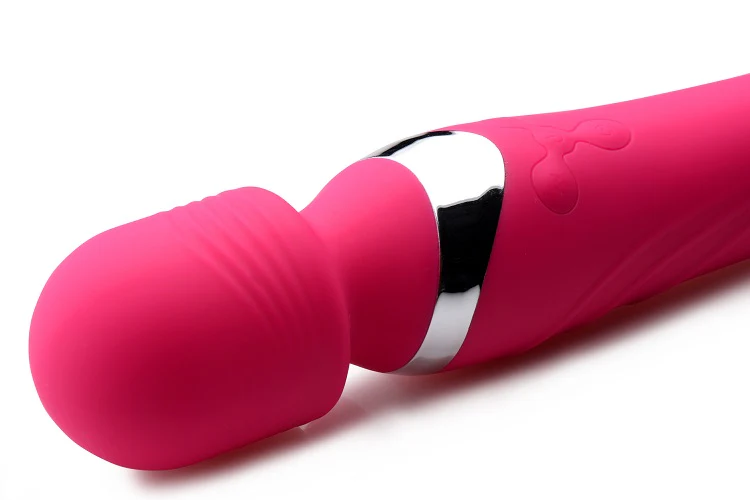 Ultra Thrusting and Vibrating Silicone Wand - Image 2