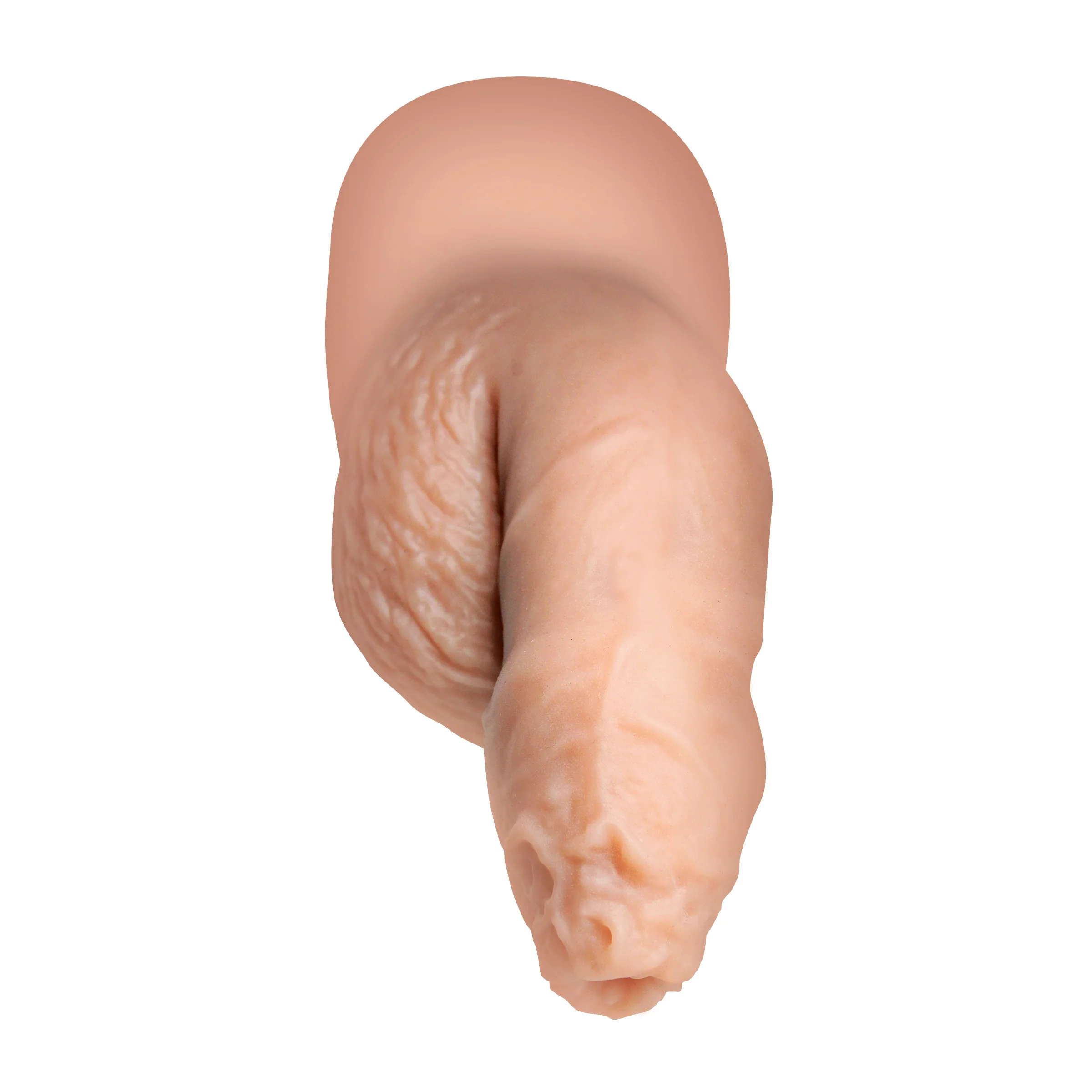 Uncut Silicone Packer Dildo