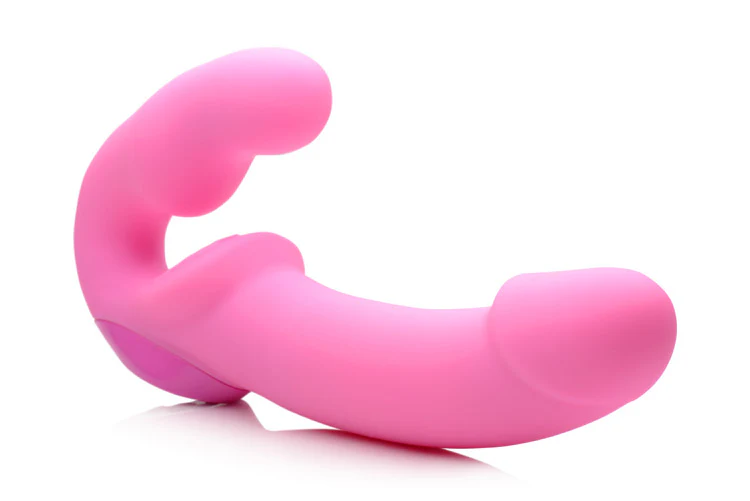 Urge Pink Silicone Strapless Strap On With Remote - Image 2