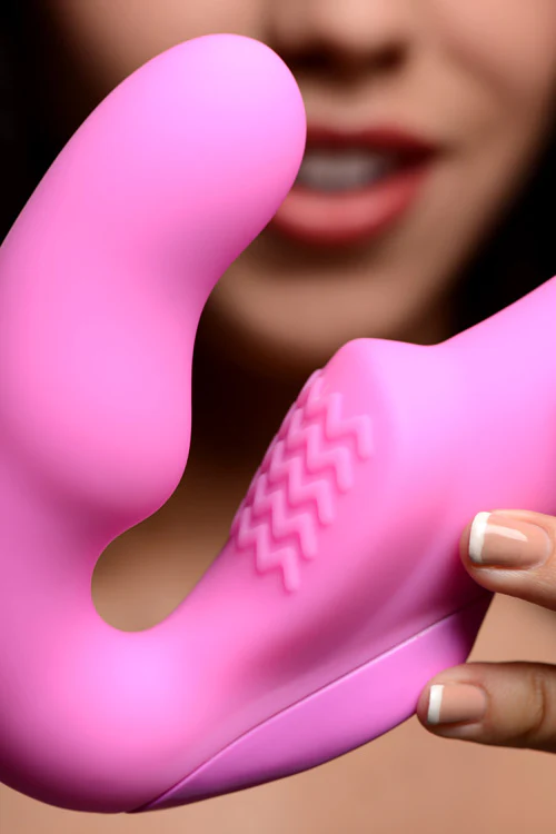Urge Pink Silicone Strapless Strap On With Remote - Image 5