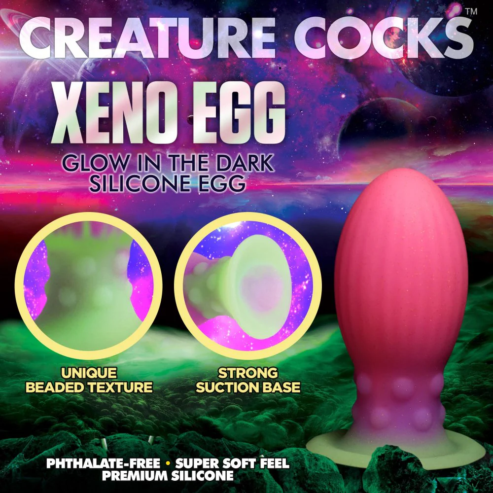 Xeno Egg Glow in the Dark Silicone Egg - Image 2